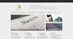Desktop Screenshot of barnwellprint.co.uk